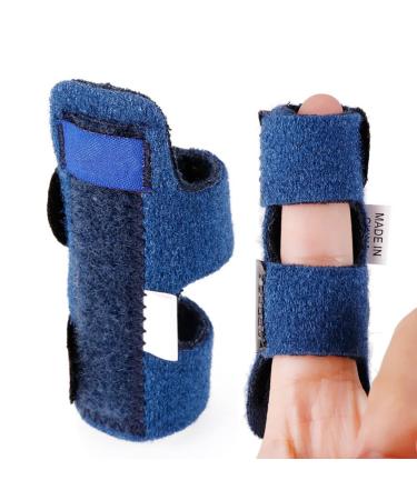 Finger Support Splint Adjustable Trigger Finger Thumb Splint Hand Finger Brace Tape for Straighten Curved Finger Brace Finger Stabilize