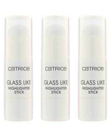 Catrice Catrice Glass Like Highlighter Stick #010 Clear Instant Result Bright Vegan Oil Free Paraben Free Microplastic Particle Free 3 x 5.5 g