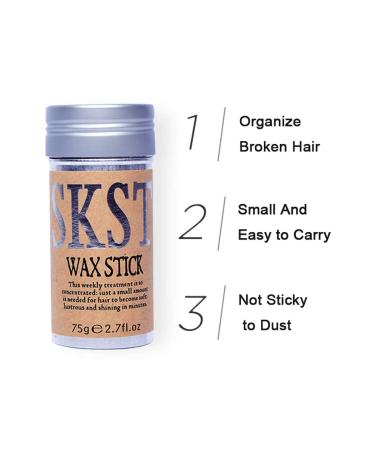 TBACW Broken Hair Wax Stick 2.7oz - Styling Hair Control for Flyaways & Edge Frizz | Non-Greasy Hair Slick - 1Pcs, 2.75 Ounce - Buy Online on GoSupps.com