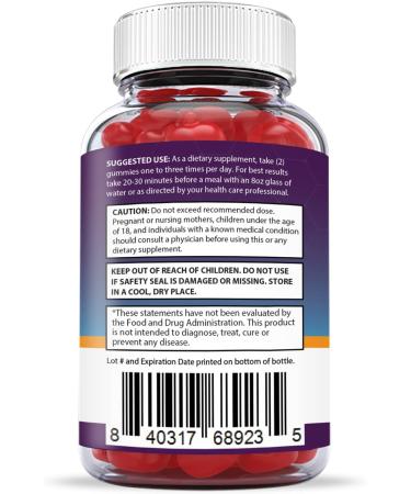 Real Vita Keto ACV Gummies Extreme Formula 2000MG with Pomegranate Juice, Beet Root & B12 - 60 Gummys - Buy Online on GoSupps.com