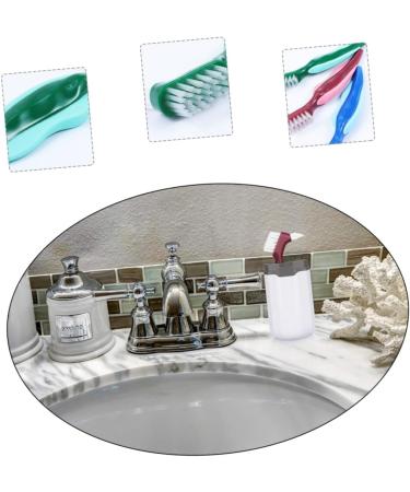 Minkissy Double-Headed False Toothbrush Cleaner - Self-Adhesive 3 Pack for Easy Dental Care - Buy Online on GoSupps.com