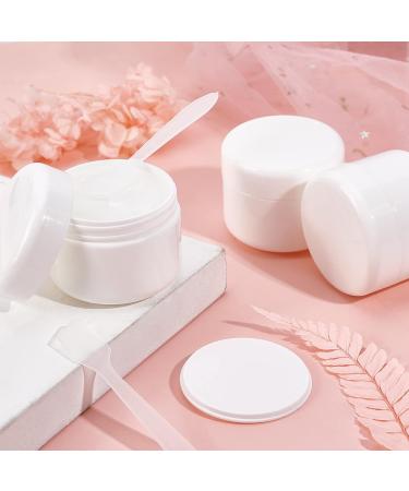 BENECREAT 16 Pack 50ml Cosmetic Sample Containers - Empty Travel Jars with Lids & Spoons for Creams & Lotions - Buy Online on GoSupps.com