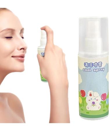 Instant Cool Spray - Tropical Waters Cooling Spray Lightweight Reduce Skin Temperature Spray | 80ml Protective Skin Refreshing Spray Waters Peppermint Cooling Spray Mist for Outdoor Activities - Buy Online on GoSupps.com