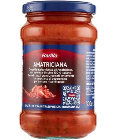  Italian Gourmet E.R. Barilla Amatriciana Pasta Sauces - Ready Tomato - Bacon Onion and Chilli Sauce - 400g + Italian Gourmet Polpa 400g - Buy Online on GoSupps.com
