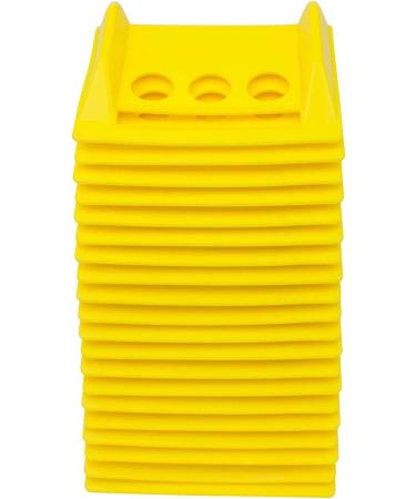 20 Pack Flatbed Edge Protectors & Straps Corner Protectors with Carrying Case - Yellow Plastic - Mytee Products - Buy Online on GoSupps.com