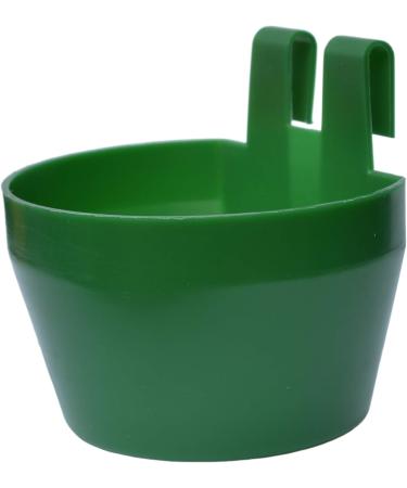 Supa Poultry Cage Cups / Galley Cups / Aviary Cups Pack of 12 Suitable For Both Food Grit Or Water Includes Integral Hook So The Cups Can Be Hung From The Cage Mesh Made In The UK Single - Buy Online on GoSupps.com