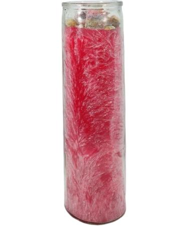INTRANQUILO Pink Palm Wax Spiritual Intention Spell Candle | Esoteric Perfumed Vela for Spiritual Rituals - Buy Online on GoSupps.com