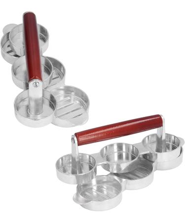 Mini Burger Press | Round Shape Hamburger Patty Maker for BBQ & Picnic - Perfect for Easy Grilling - Buy Online on GoSupps.com
