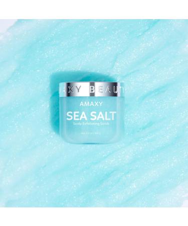 Sea Salt Scalp Exfoliating Scrub | Cleanse Oily Scalps Reduce Flakes & Itchiness | 9.8 oz - Silicone & Paraben Free Unisex - Buy Online on GoSupps.com