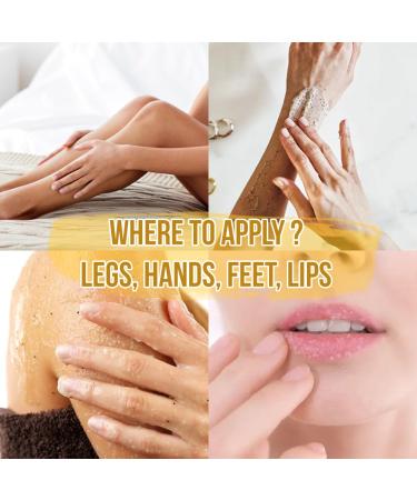 Organic Banana Body Scrub | Moisturizing & Exfoliating Salt Scrub | Fights Stretch Marks & Fine Lines | Pure Skin Care Exfoliator - Buy Online on GoSupps.com