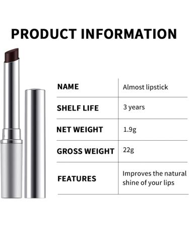  Generisch Lip balm - Black honey - Moisturizing lip balm - Nourishing lip balm - Glossy lipstick - Long-lasting repairing lip balm - Buy Online on GoSupps.com