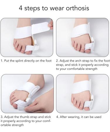 Septpenta Bale Toe Corrector for Men & Women - Adjustable Orthopedic Solution with 180 Flexibility | Comfortable & Effective Toe Alignment - Buy Online on GoSupps.com