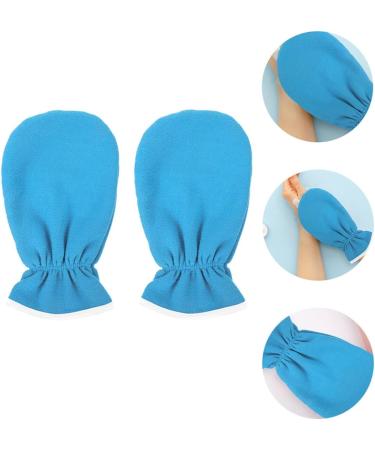 Sewroro Moufles Exfoliants aux Huiles Essentielles pour Soins Spa des Mains Moufles Thermoth rapie Bleus 1 Paire Masque Hydratant Mains Femme pour Conservation Chaleur et Soin Peau - Buy Online on GoSupps.com