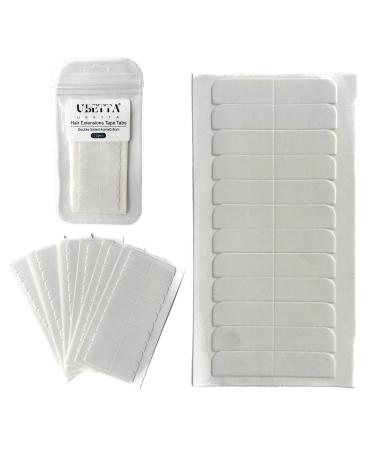 72 Pieces Double Sided Hair Extension Tape Tabs 4x0.8cm - Replacement Adhesive for Tape in Human Hair Extensions - Buy Online on GoSupps.com