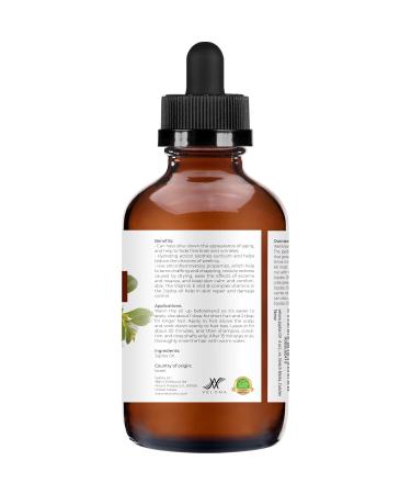 Buy 100% Pure Jojoba Oil 4 Fl Oz | Cold Pressed Unrefined & Hexane Free - Shop Internationally - Buy Online on GoSupps.com