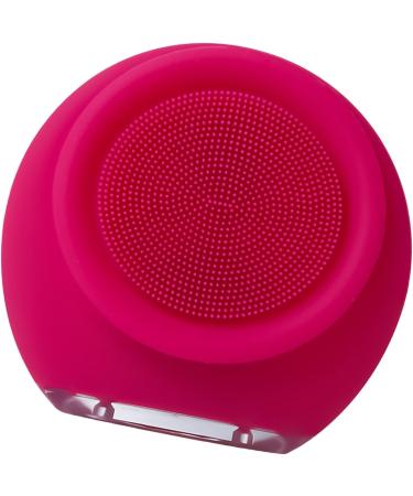 Silicone Face Wash Brush Face Scrubber Portable Face Scrubber Effective Facial Cleansing Brush Waterproof Face Brush Cleanser Facial Cleanser Brush for Family Use Men and Women Skin Care Rose Red - Buy Online on GoSupps.com