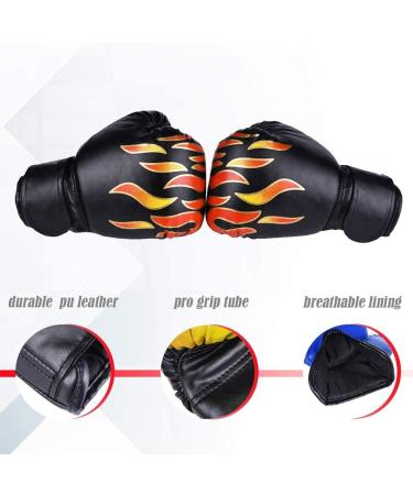 Ychk Children's Boxing Gloves - PU Punching Gloves for Ages 3-14 6 Oz Training Gear for MMA Muay Thai Kickboxing & Sandsack Sports - Buy Online on GoSupps.com