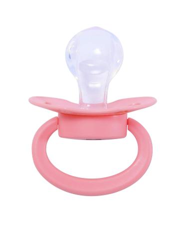 LittleForBig Adult Size Pacifier Set - Large Shield Pink Teddy Bear & Blue Fox | Generation II - International Shipping Available - Buy Online on GoSupps.com