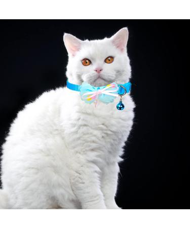3-Piece Adjustable Cat Collars with Safety Lock | Cute & Durable Kitten Collars for Cats & Puppies (19-32 cm) - Buy Online on GoSupps.com