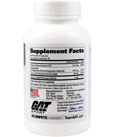 GAT ZMAG-T Testosterone Production & Healthy Sleep 90 Capsules - Buy Online on GoSupps.com