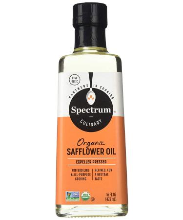 Spectrum Organic Safflower Oil, 16 Fl Oz - Buy Online on GoSupps.com