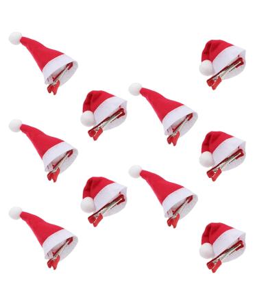 Frcolor Christmas Hair Clips for Kids - 10-Piece Santa Barrettes with Crocodile Clamp for Toddlers - Buy Online on GoSupps.com