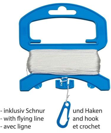 Cim Dragon Kits - 3-Piece Craft Kites Set | Handicraft Dragon Kites with 60x66cm Sail & 20m Cord | Perfect for DIY Tinkering - Buy Online on GoSupps.com