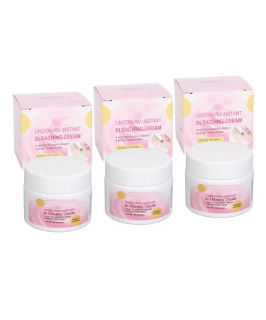 3pcs 50ml Underarm Lightening Cream Lighten Skin and Fade Melanin Whitening Moisturizing for Radiant Skin Multifunctional Skincare for Whole Body Use