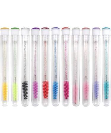 5Pcs Lashes Mascara Brush Spoolies Eyebrow Stick With Tube Fashion Book - Buy Online on GoSupps.com