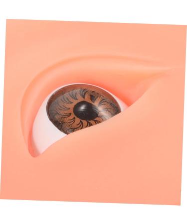 Gogogmee Lash Practice Mold 1 pair Models Eye Eyebrow Practice Model Silicone Skin Makeup Eyeshadow Training Boards 7.70X5.70X1.50CM As Shown - Buy Online on GoSupps.com
