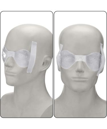 4 Pcs Transparent Eye Coverings - Ventilated Plastic Eye Protection for Men & Women | Breathable Eye Care Supplies to Prevent Sand & Gravel - Buy Online on GoSupps.com