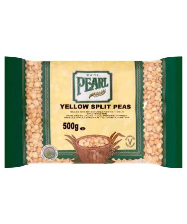 White Pearl Yellow Split Peas 500g-Food