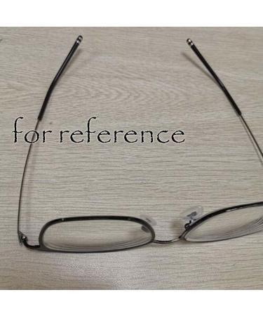 MUNANI Glasses Replacement Arms - Thin Metal Frame Temple Accessories Gray - International Shipping Available - Buy Online on GoSupps.com