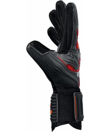 Erima Unisex Flex-ray Hardground FS Goalkeeper Gloves - 7 Fiery Coral/Black | International Shipping Available - Buy Online on GoSupps.com