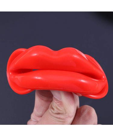 SUPVOX Red Silicone Face Slim Mouth Muscle Anti-Wrinkle Facial Exercise for Youthful Lips - International Shipping Available - Buy Online on GoSupps.com
