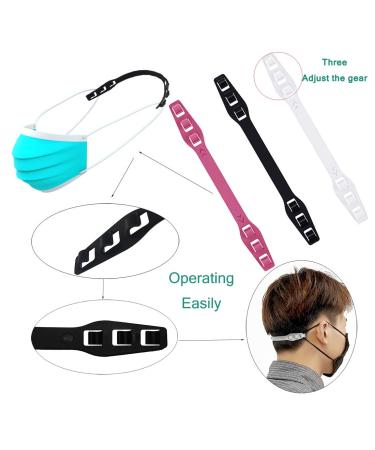 Adjustable Mask Hook Ear Strap Extender - Non-Slip Mask Ear Grip (4 Pcs) for Comfort & Relief - International Shipping Available - Buy Online on GoSupps.com