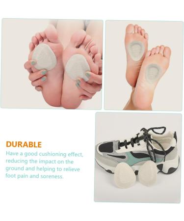 NOLITOY 20 Pairs Felt Foot Pad Gel Insoles for Women | Comfortable Forefoot Pads for High Heels & Kitten Heels | Ball of Foot Support & Shoe Pads - Buy Online on GoSupps.com