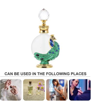 Ciieeo Mini Middle Eastern Perfume Bottle - Elegant Glass Dropper for Essential Oils & Home Diffusers - Buy Online on GoSupps.com