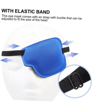 BCOATH 6 Pcs Single Eye Mask 3d Eye Patch Eye Patch Pirate Lazy Glasses Compact Eye Patch Goggles Polyester - Buy Online on GoSupps.com