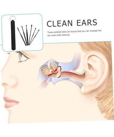 Portable Ear Wax Cleaning Kit - 1 Set Ear Pick Tool for Home Cleaning | Exquisite Ear Wax Pickers - Buy Online on GoSupps.com