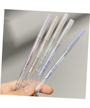 Housoutil 5pcs Tools Eyebrow Makeup Double-head with Thin Pens Pencil Brown Brush Pencils S Anti-perspiration - Buy Online on GoSupps.com