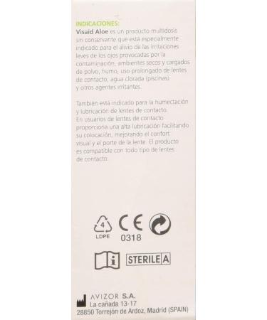 Visaid Aloe 10 ml per piece 1 x 10 ml - Buy Online on GoSupps.com