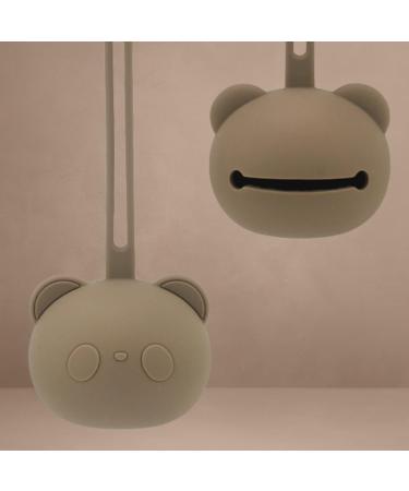 Buy BPA-Free Panda Design Pacifier Storage Box | High Quality Silicone Baby Accessories | Safe & Stylish Storage for Toddlers & Babies - Buy Online on GoSupps.com