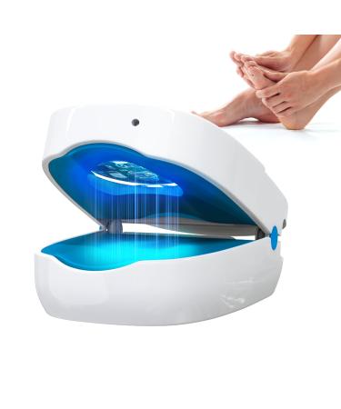 iKeener Nail Fungus Cleaning Light Device Nail Fungus for Damaged Discolored Thick Toenails & Fingernails Effective Rechargeable Nail Fungus Remover for Home Use
