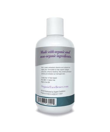 Organic Excellence Hand and Body Therapy - All Natural Body Lotion for Dry Skin | Unscented Moisturizer for Women Men & Kids | Made in USA with Shea Butter - Buy Online on GoSupps.com