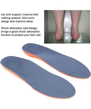 Orthopedic Insoles for Flat Feet & Plantar Fasciitis - Elastic EVA Shoe Inserts for Foot Pain Relief - Buy Online on GoSupps.com