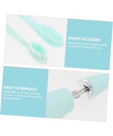 Beaupretty Waterproof Electric Toothbrush for Adults - 2 Pack Silicone Intelligent Household Toothbrushes - Buy Online on GoSupps.com