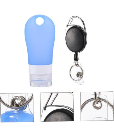 Beavorty 1 aboard buckle bottling travel lotion container Silicone Hand Cleaner Holder travel toiletries containers plastic to go containers silicone container mini Silica gel empty bottle - Buy Online on GoSupps.com