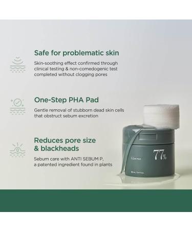 Heartleaf 77 Toner Pad 70 Sheets 160ml Low pH Daily Toner Pad exfoliating Heartleaf 77 Clear Pad 70 Sheets for The Exfoliation of Dead Skin Low pH Daily Toning peels (2) - Buy Online on GoSupps.com