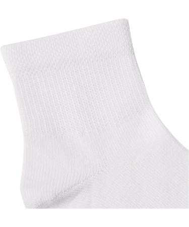 Dr. Scholl's Women's Diabetes & Circulator Socks - Non-binding Comfort & Moisture Management - 4 & 6 Pair Packs - Size 8-12 White - Buy Online on GoSupps.com